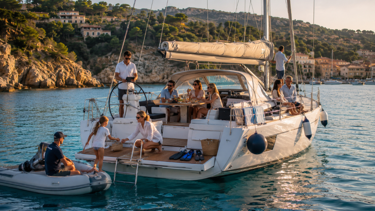 Yachtcharter mit Skipper